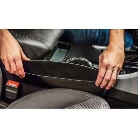 LEEPEE Auto Organizers Seat Holder Gap Pocket 2 PCS -10572 - Black - 5