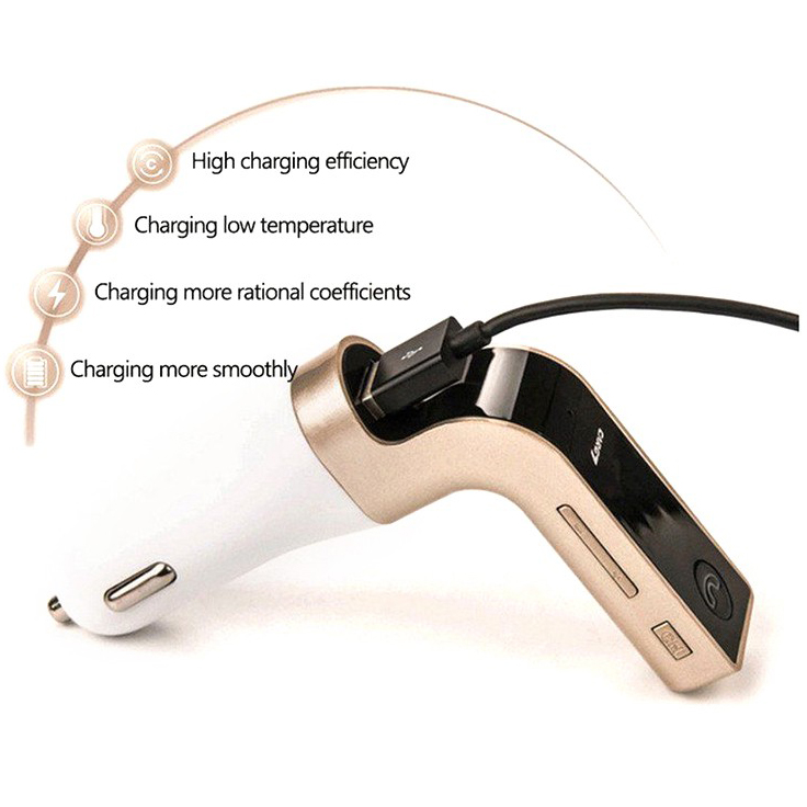 Car Charger 4 in 1 Bluetooth Handsfree 