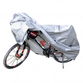 TaffSPORT Cover Sarung Pelindung Sepeda dan Motor Matic - UV-2000 - Gray