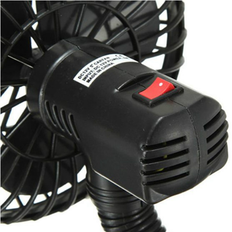 Kipas Angin Mobil Cigarette Plug - MJ40K - Black/Blue Kipas Angin Mobil Cigarette Plug - MJ40K - Black/Blue