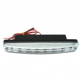 Lampu Fog Light Mobil Daytime LED 6000K 12V - LDN - Black - 1