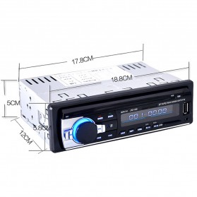 Taffware Tape Audio Mobil Multifungsi Bluetooth MP3 FM Radio - JSD-520 - Black - 11
