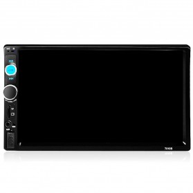 AMPrime Tape Audio Mobil Media Player Universal Bluetooth Touch Screen - Black - 1
