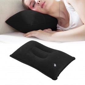 Taffware Bantal Angin Portabel Travel Air Pillow Inflatable - XLZT-15 - Black