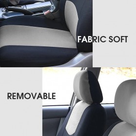 AUTOYOUTH Cover Jok Kursi Mobil Universal Seat Cushion - 6543 - Gray - 6