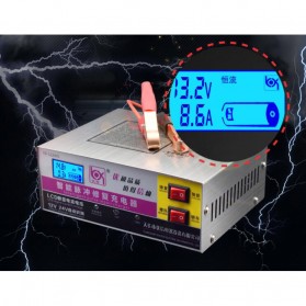 Intelligent Repair Charger Aki Mobil Motor 12-24V 10A dengan LCD - YX1224-3 - White - 3