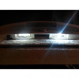 Lampu Mobil Headlight LED T10 W5W 2 SMD 3030 2 PCS - White - 8