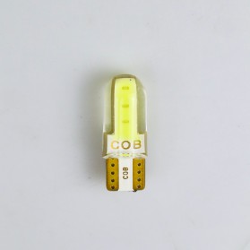 Lampu Mobil Headlight LED T10 W5W 2 COB 2 PCS - White - 4