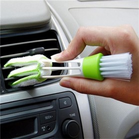 VODOOL Sikat Pembersih Microfiber Interior Mobil Duster Brush - Q128 - Green