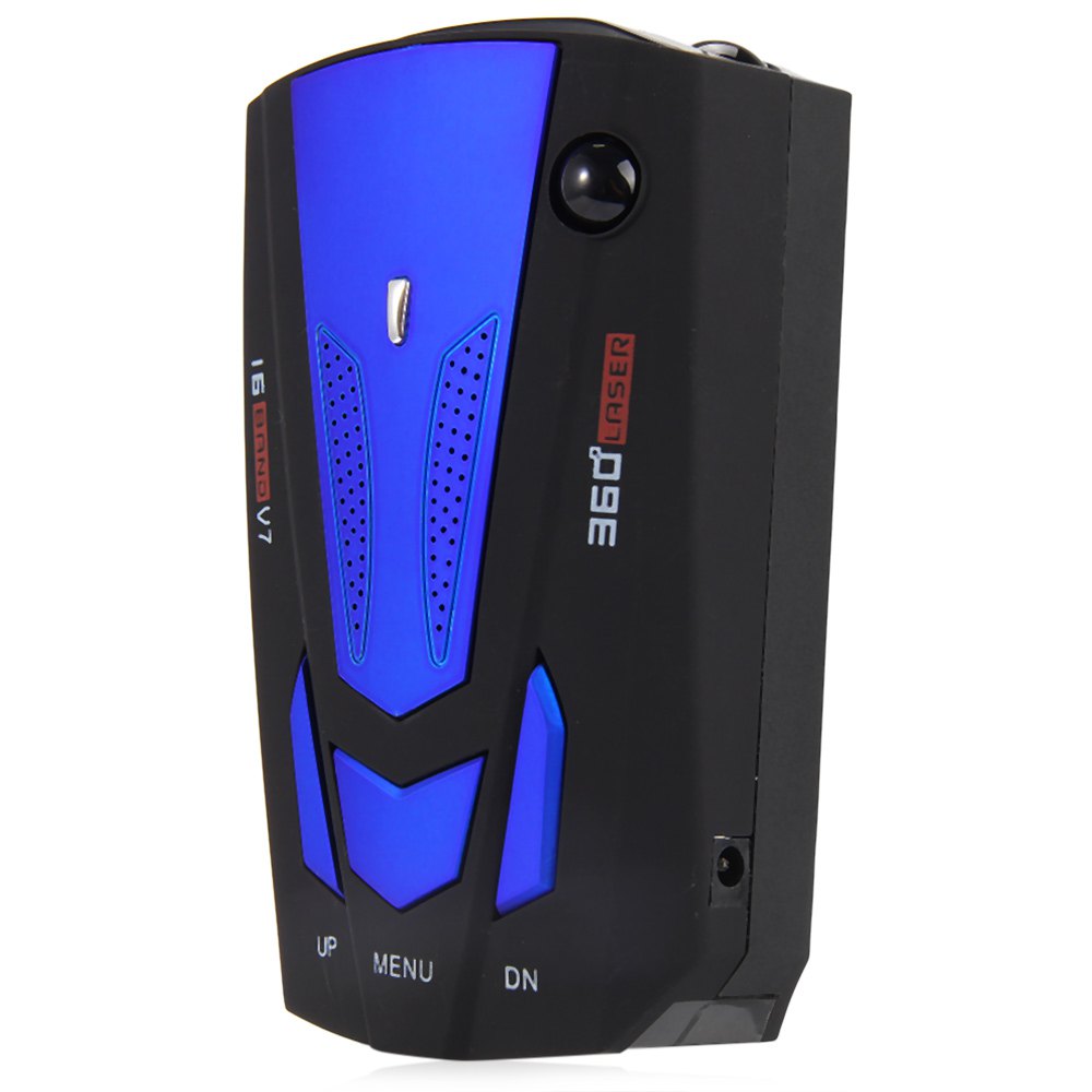 Car Radar Speed Control Detector 360 Degree - Blue ...