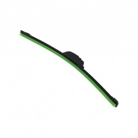 Taffware Wiper Blade Kaca Mobil Frameless U Shape Hook 14 Inch - FLY-078 - Black