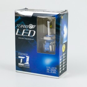 TURBO Lampu Mobil Headlight LED H4 SMD 2 PCS - T1 - White - 9
