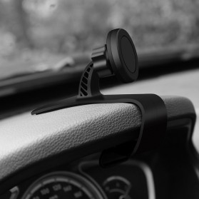 Magnetic Car Mount Holder Dashboard Mobil for Smartphone - 170910 - Black - 1