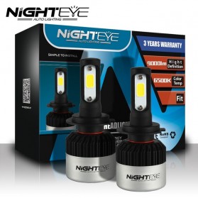 NightEye Lampu Mobil Headlight LED H11 COB 2 PCS - S2 - Black