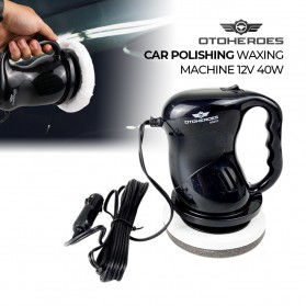 OTOHEROES Car Polishing Waxing Machine 12V 40W - M9202 - Black