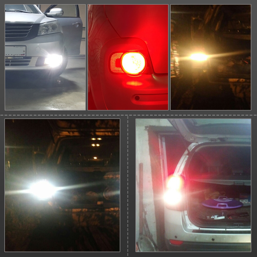 Car Styling Diy 9w 500 Lumen Waterproof Eagle Eye Led Lamp 1 Pcs Source · Lampu Mobil LED P21W 9006 3030 2PCS White 10