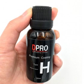 DPRO Premium Coating Crystal Liquid Hydrophobic Protective Paint Coat Pelindung Bodi Mobil 9H Type H 30ml - Black - 2
