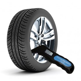TEHAOGJ Pengukur Tekanan Angin Ban Mobil Digital LCD Tire Pressure Gauge - TG105 - Black