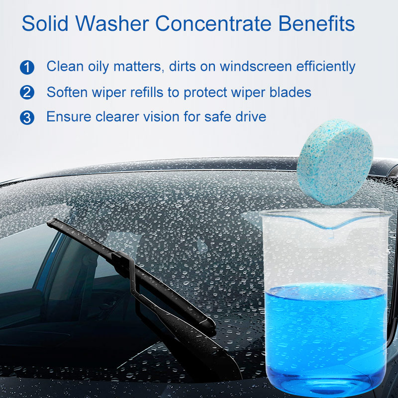 Gambar produk OTOHEROES SGS Pil Sabun Pembersih Wiper Kaca Mobil High Efficiency Auto Glass Cleaner 6 PCS - Xi1