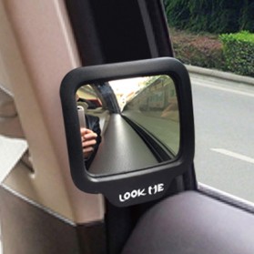 Kaca Spion Mobil Wide Angle 270 Rear Seat Rearview Mirror - 3R-2130 - Black