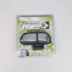 HELE Spion Mobil Kiri Blind Spot Parking Mirror 1 PCS - V-027 - Black - 6