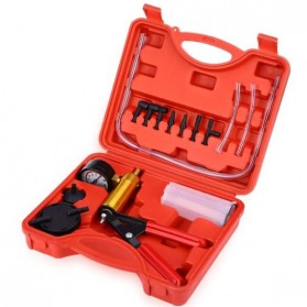 FDIT Vacuum Pistol Brake Bleeder Kit Bleeding Rem ABS Mobil - WLXY - Orange - 5