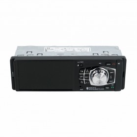 AMPrime Tape Audio Mobil Media Player Monitor LCD 4.1 Inch FM Radio with Rear Camera - 4012 - Black