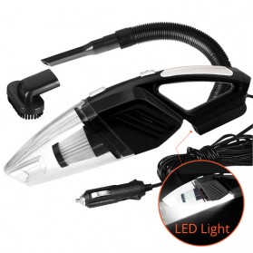 OTOHEROES Vacuum Cleaner Penyedot Debu Mobil 120W with LED Light - C37457 - Black
