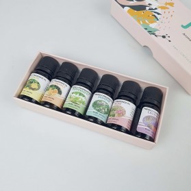 Taffware HUMI Pure Aroma Essential Fragrance Oil Minyak Aromatherapy 6 in 1 10ml - RHJY