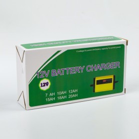 Taffware Charger Baterai Aki Mobil Motor LCD Display 13.8V 2A - C1202-6 - Yellow - 8