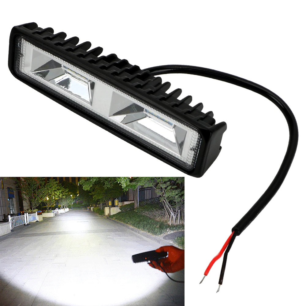 C18 Loop Led OEIN Lampu LED Headlight Mobil dan Motor 36W - C18-ES - Black