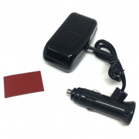 CHOGUS Car Charger Cigarette Lighter Splitter 3 Socket 12V 5A with LED Indicator - BM-001 - Black - 4