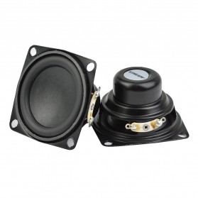 Aiyima Speaker Subwoofer Mobil HiFi 2 Inch 4Ohm 10W 2 PCS - A1D1149 - Black