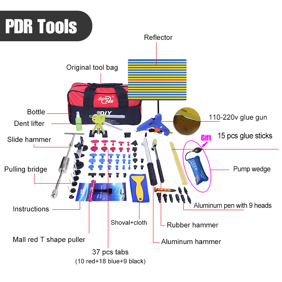 PDR Alat Ketok Magic Mobil Penyot Paintless Car Dent PDR Alat Ketok Magic Mobil Penyot Paintless Car Dent