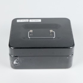 TaffGUARD Kotak Uang Dokumen Cashbox Key Lock - 200A - Black - 8