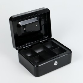 TaffGUARD Kotak Uang Dokumen Cashbox Key Lock - 200A - Black - 2