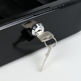 TaffGUARD Kotak Uang Dokumen Cashbox Key Lock - 200A - Black - 5