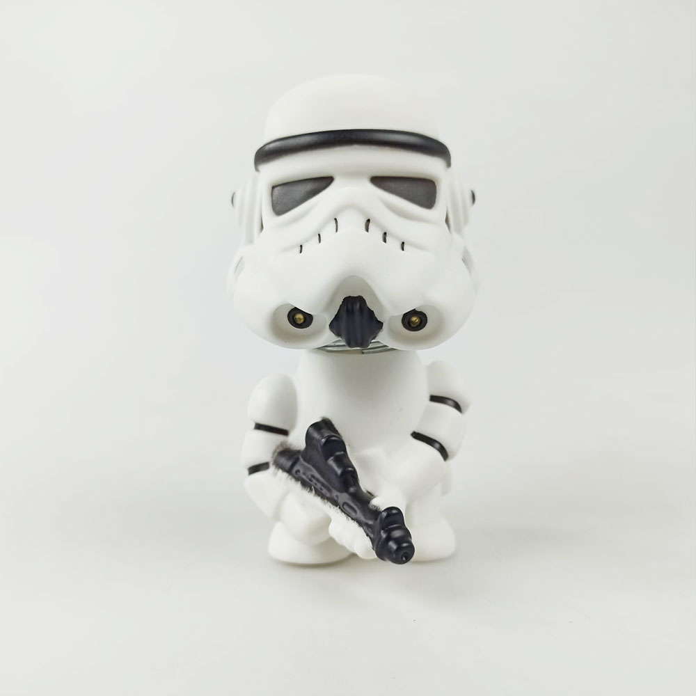 Gambar produk Boneka Goyang Mobil Action Figure Stormtrooper Star Wars Series - Q Version