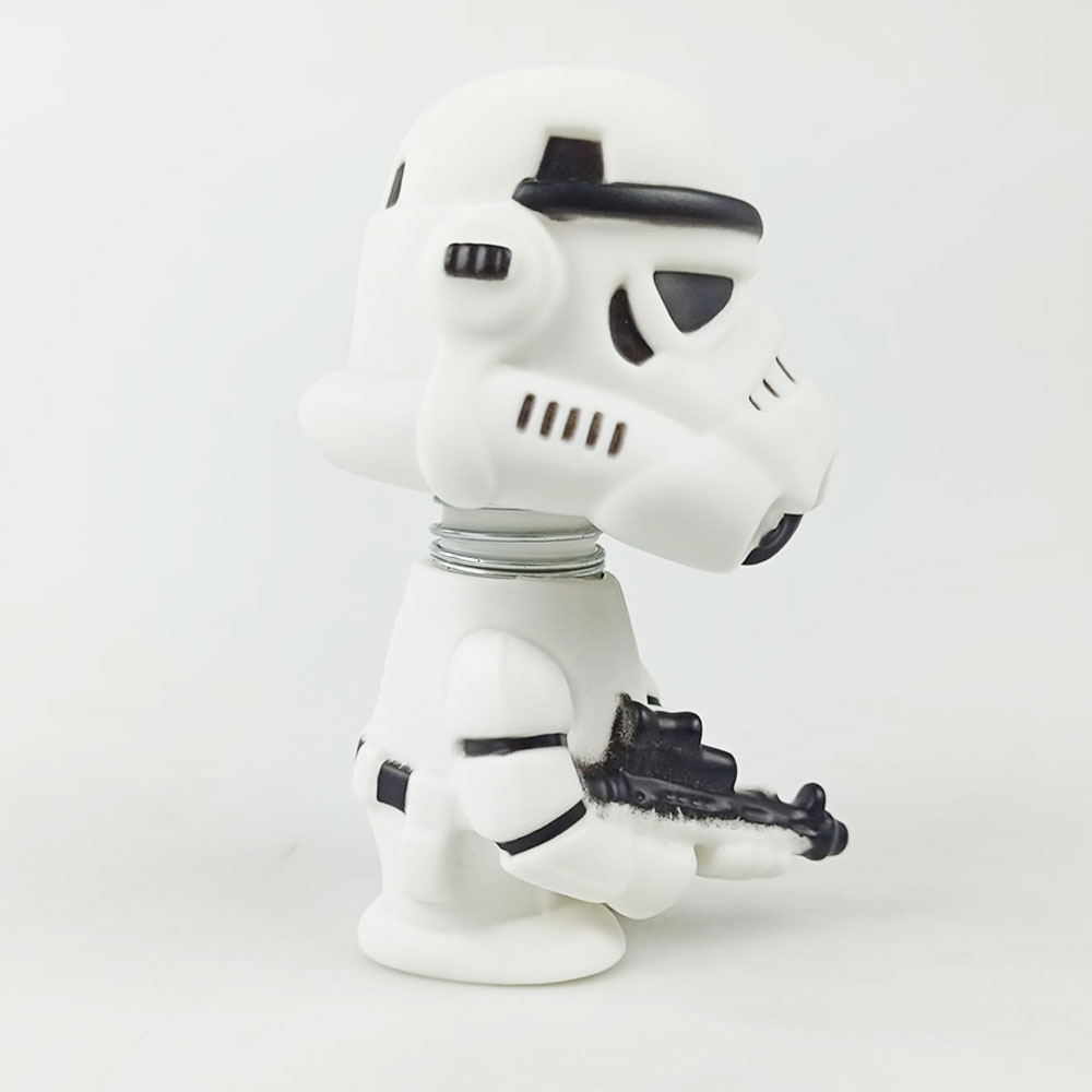 Gambar produk Boneka Goyang Mobil Action Figure Stormtrooper Star Wars Series - Q Version