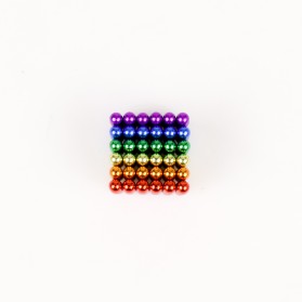 ANTSMAG Mainan Magnetik Force Magic Bucky Ball Leisure Time 3mm - 203 - Multi-Color - 4
