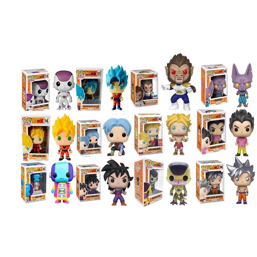 Funko Pop Dragon Ball Character Action Figure Legenday Super