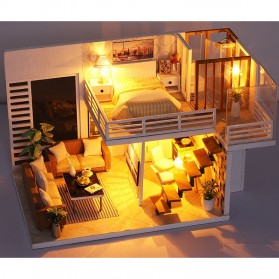 NAJIAXIAOWU Miniatur Rumah Boneka DIY Doll House Wooden Furniture - K-031 - 5