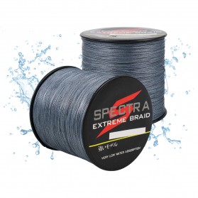 SPECTRA Senar Benang Tali Pancing Extreme Braid Line 5.0 500 Meter - FM-PEL - Gray