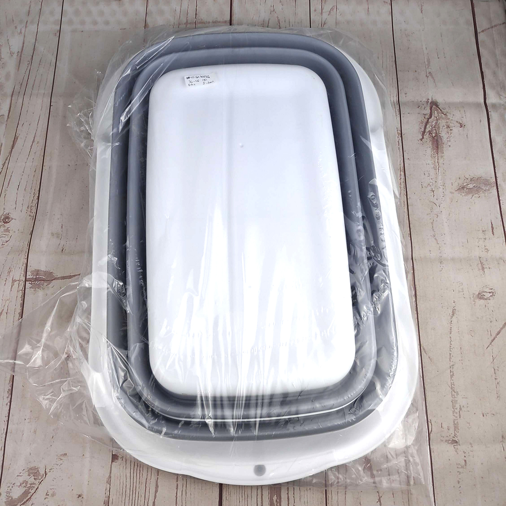 Gambar produk BATHE PROJECT Bak Mandi Bayi Lipat Foldable Baby Bathtub 60 x 40CM - ZD009