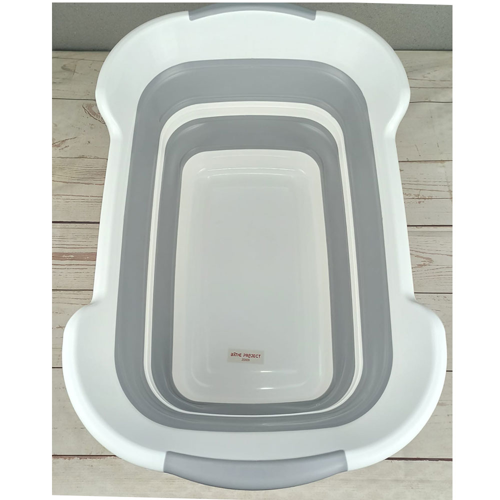 Gambar produk BATHE PROJECT Bak Mandi Bayi Lipat Foldable Baby Bathtub 60 x 40CM - ZD009