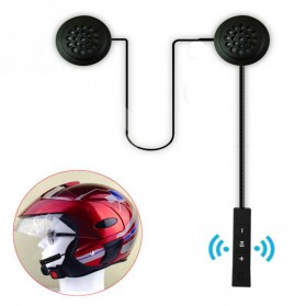 Vnetphone Headset Bluetooth Helm Motorcycle Anti Interference Riding Handsfree - BT8 - Black - 1