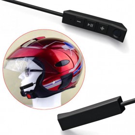 Vnetphone Headset Bluetooth Helm Motorcycle Anti Interference Riding Handsfree - BT8 - Black - 3