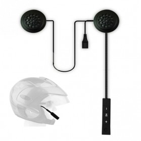 Vnetphone Headset Bluetooth Helm Motorcycle Anti Interference Riding Handsfree - BT8 - Black - 6