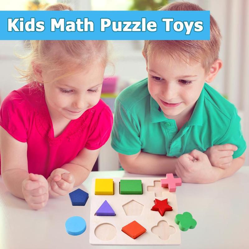 Diikamiiok Mainan  Balok  Puzzle  3D Geometry Anak TOY09 
