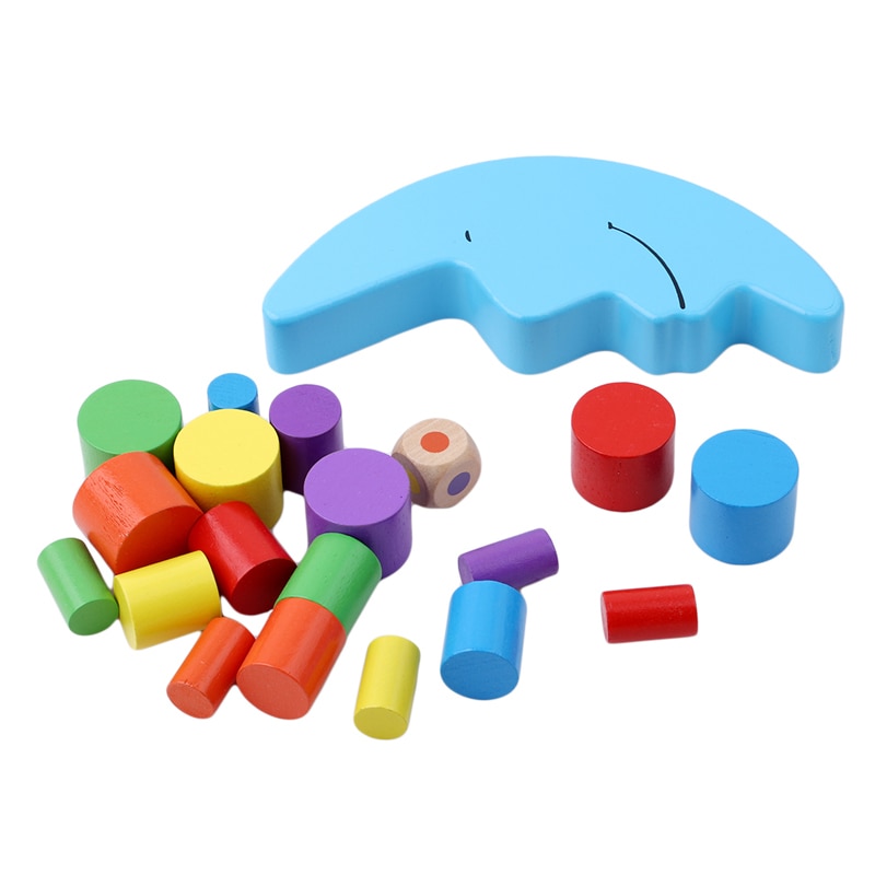 Diikamiiok Mainan Menumpuk Balok  Puzzle 3D  Anak Model 